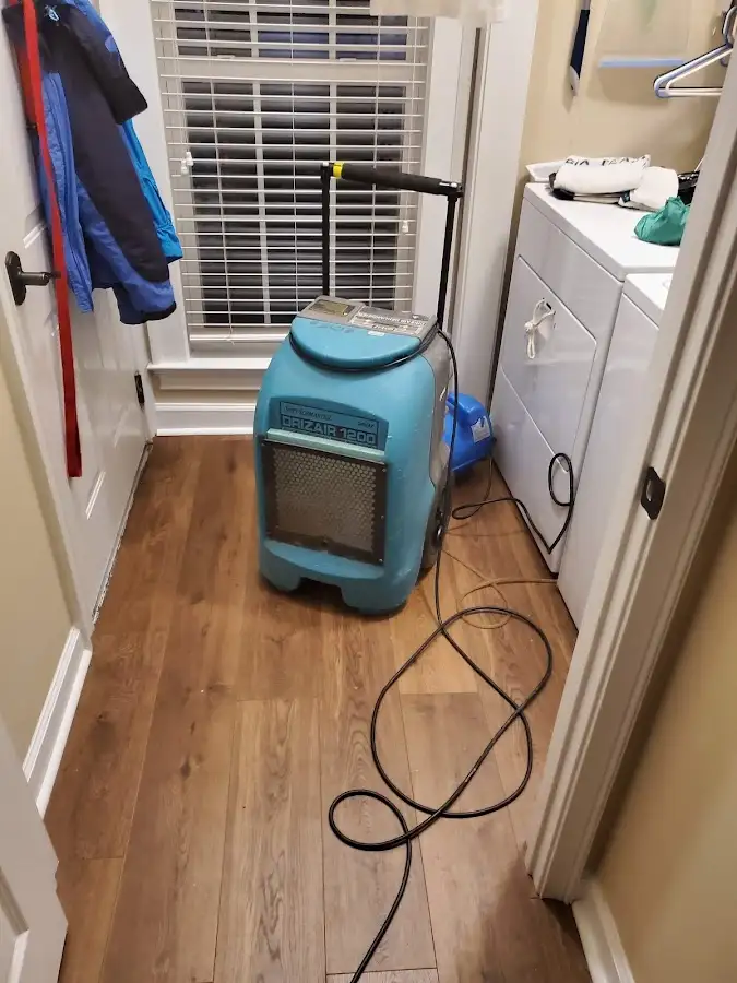 Commercial dehumidifier deployed for Crawl Space Restoration in Spring Valley